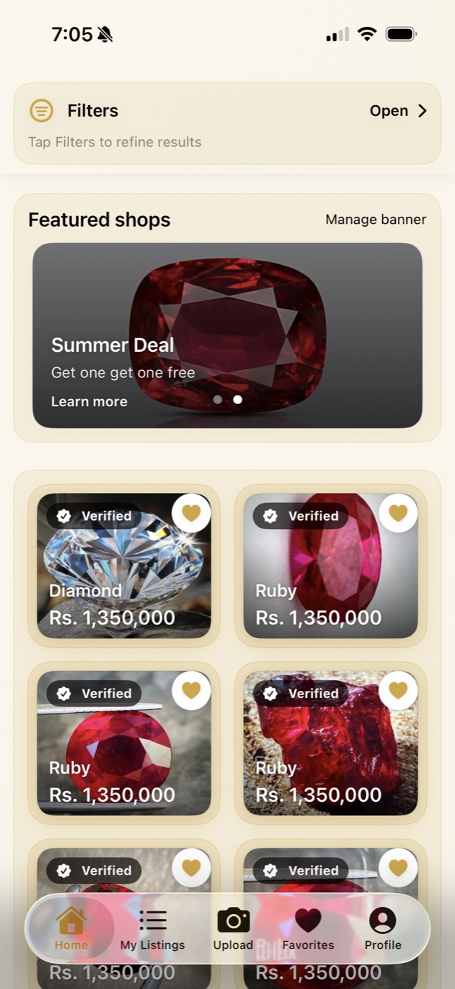 RESGEMS explore listings